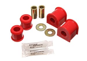 Jeep Wrangler Sway Bar Bushings - Rear - Energy Suspension - Performance Polyurethane, 17mm - Red - `07-`11